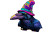 Psychedelic Witch Raven Vinyl Car Decal Sticker – Waterproof & UV-Resistant 5.97333333333333