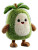 Furry Green Coconut Vinyl Car Decal Sticker – Waterproof & UV-Resistant 8.213333333333333"