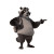 Big Raccoon Character Vinyl Car Decal Sticker – Waterproof & UV-Resistant 6.826666666666667"
