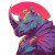 Rhino Super Hero Vinyl Car Decal Sticker – Waterproof & UV-Resistant 3.4133333333333336"