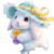Fluffy Bunny Fantasy Vinyl Car Decal Sticker – Waterproof & UV-Resistant 3.4133333333333336"