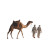 Desert Camel Walk V2 Vinyl Car Decal Sticker – Waterproof & UV-Resistant 3.4133333333333336"