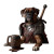 Retired Boxer Fighter Vinyl Car Decal Sticker – Waterproof & UV-Resistant 6.826666666666667"