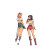 Robot Girls Postcard Vinyl Car Decal Sticker – Waterproof & UV-Resistant 6.826666666666667"