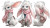 Fluffy Bunny Character V2 Vinyl Car Decal Sticker – Waterproof & UV-Resistant 5.4