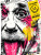 Distorted Einstein Vinyl Car Decal Sticker – Waterproof & UV-Resistant 8.213333333333333"