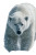 Polar Bear Walk Vinyl Car Decal Sticker – Waterproof & UV-Resistant 8.96"