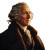 George Washington Portrait V22 Vinyl Car Decal Sticker – Waterproof & UV-Resistant 6.826666666666667"