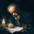 Apostle Paul Writing V3 Vinyl Car Decal Sticker – Waterproof & UV-Resistant 3.4133333333333336"