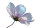 Glass-Like Flower Vinyl Car Decal Sticker – Waterproof & UV-Resistant 2.72"