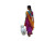Indian Woman With Poodle Vinyl Car Decal Sticker – Waterproof & UV-Resistant 6.1866666666666665"