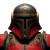 Mandalorian Sargent Vinyl Car Decal Sticker – Waterproof & UV-Resistant 3.4133333333333336"