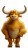 Wise Yellow Ox Vinyl Car Decal Sticker – Waterproof & UV-Resistant 4.8533333333333335"