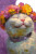 Cute Floral Cat Vinyl Car Decal Sticker – Waterproof & UV-Resistant 4.4
