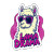Llama Drama Vinyl Car Decal Sticker – Waterproof & UV-Resistant 3.4133333333333336"