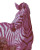 Glowing Zebra Vinyl Car Decal Sticker – Waterproof & UV-Resistant 8.0"