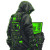 Cyberpunk Robot Operator Vinyl Car Decal Sticker – Waterproof & UV-Resistant 6.826666666666667"