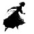 Frantic Female Attacker Vinyl Car Decal Sticker – Waterproof & UV-Resistant 3.4133333333333336"