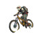 Mountain Biker V2 Vinyl Car Decal Sticker – Waterproof & UV-Resistant 3.4133333333333336"