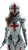 Crusader Knight Robot Vinyl Car Decal Sticker – Waterproof & UV-Resistant 4.8533333333333335"