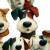Festive Dogs Vinyl Car Decal Sticker – Waterproof & UV-Resistant 3.4133333333333336"