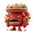 Tomato Monster Vinyl Car Decal Sticker – Waterproof & UV-Resistant 3.4133333333333336"