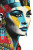 Pop Art Cleopatra Vinyl Car Decal Sticker – Waterproof & UV-Resistant 8.96"