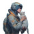 Futuristic Spacewoman Vinyl Car Decal Sticker – Waterproof & UV-Resistant 6.826666666666667"