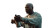 Bald Man Defensive Vinyl Car Decal Sticker – Waterproof & UV-Resistant 2.72"