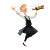 Cartoon Waitress Falls Vinyl Car Decal Sticker – Waterproof & UV-Resistant 3.4133333333333336"