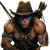 Primal Jungle Warrior Vinyl Car Decal Sticker – Waterproof & UV-Resistant 3.4133333333333336"