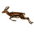 Graceful Antelope Vinyl Car Decal Sticker – Waterproof & UV-Resistant 3.4133333333333336"