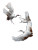 Graceful White Cranes Vinyl Car Decal Sticker – Waterproof & UV-Resistant 8.213333333333333"