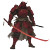 Red Samurai Warrior V5 Vinyl Car Decal Sticker – Waterproof & UV-Resistant 6.826666666666667"