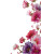 Decorative Flowers Vinyl Car Decal Sticker – Waterproof & UV-Resistant 8.213333333333333"