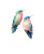 Watercolor Colibris Vinyl Car Decal Sticker – Waterproof & UV-Resistant 8.0"
