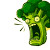 Screaming Broccoli Vinyl Car Decal Sticker – Waterproof & UV-Resistant 3.4133333333333336"
