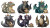 Mythical Birthday Creatures Vinyl Car Decal Sticker – Waterproof & UV-Resistant 5.4