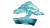 Futuristic Hologram Bonsai Vinyl Car Decal Sticker – Waterproof & UV-Resistant 5.4