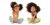 Black Girl Cartoons Vinyl Car Decal Sticker – Waterproof & UV-Resistant 5.12"