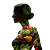 Organic Silhouette Vinyl Car Decal Sticker – Waterproof & UV-Resistant 6.826666666666667"