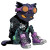 Cyberpunk Hacker Cat V2 Vinyl Car Decal Sticker – Waterproof & UV-Resistant 3.4133333333333336"