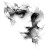 Three-Eyed Surreal Face Vinyl Car Decal Sticker – Waterproof & UV-Resistant 3.4133333333333336"