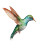 Hummingbird Nectar Vinyl Car Decal Sticker – Waterproof & UV-Resistant 6.826666666666667"