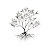Simplified Mangrove Logo Vinyl Car Decal Sticker – Waterproof & UV-Resistant 3.4133333333333336"