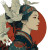 Ancient Japanese Girl V2 Vinyl Car Decal Sticker – Waterproof & UV-Resistant 3.4133333333333336"