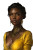 Regal African Woman V4 Vinyl Car Decal Sticker – Waterproof & UV-Resistant 4.4