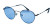 Stylish Blue Sunglasses Vinyl Car Decal Sticker – Waterproof & UV-Resistant 2.72"