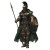 Fantasy Roman Soldier V2 Vinyl Car Decal Sticker – Waterproof & UV-Resistant 3.4133333333333336"