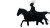 Modern Headless Horseman Vinyl Car Decal Sticker – Waterproof & UV-Resistant 5.4